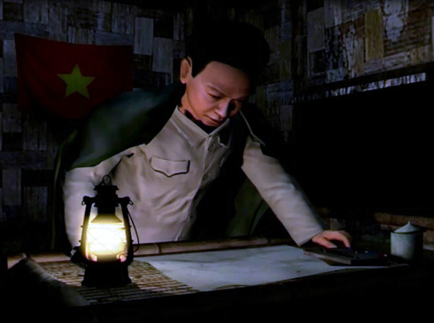 Diffusion du premier film d animation 3D sur le Général Vo Nguyen Giap